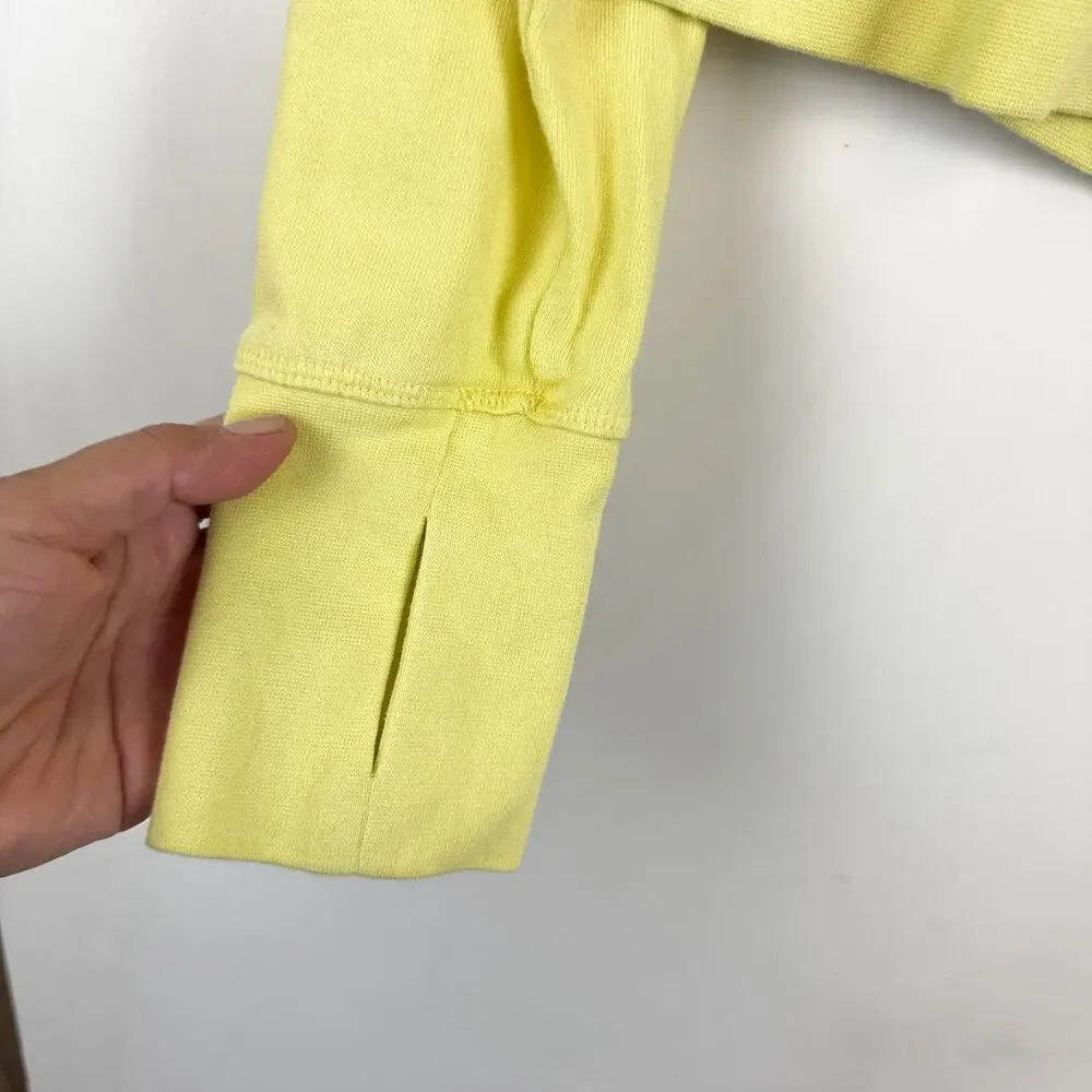 Sweaty Betty Yellow Pullover Sweatshirt Lightweight - S - Picture 2 of 10
